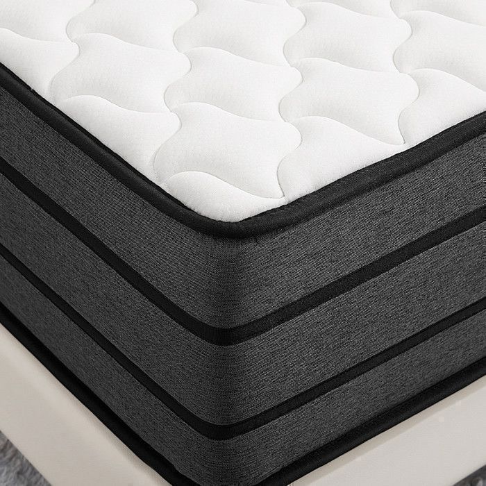 Matelas Mémoire de Forme INRE 140x190 cm Très Épais 25 cm Réversible Hypoallergénique