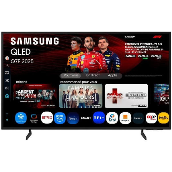 Samsung 65Q7F2 TV QLED 65" (165 cm) 4K UHD HDR10+ Smart TV Gaming Hub