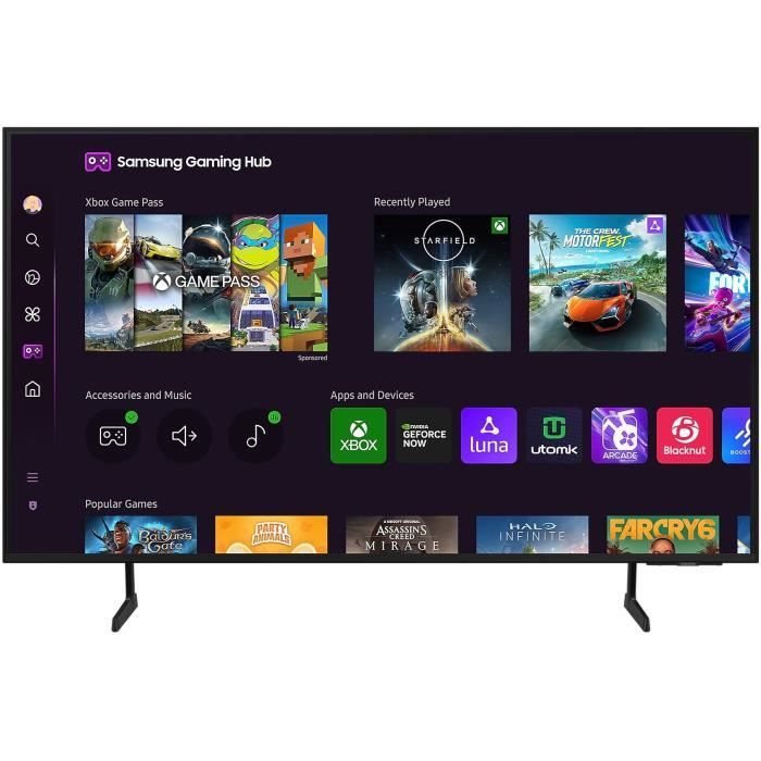 Samsung 75AU7105 TV LED 75" (190 cm) 4K UHD HDR Smart TV Gaming Hub