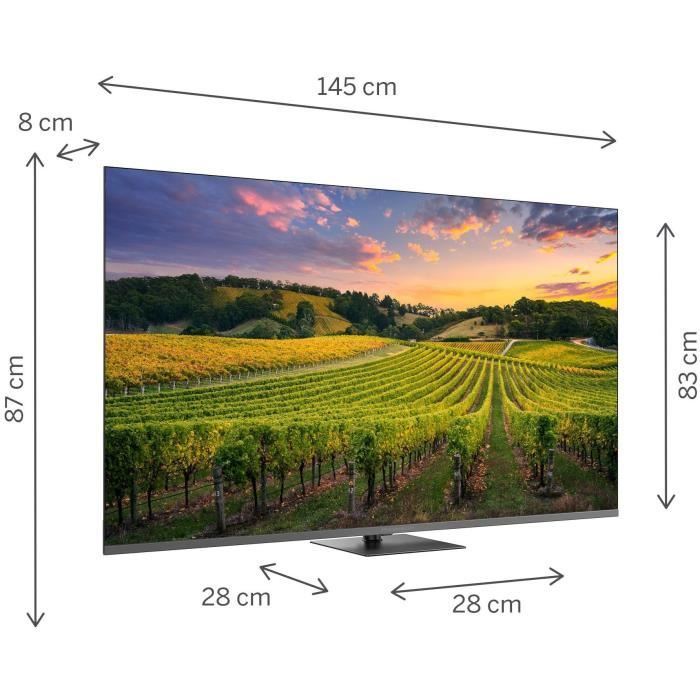 THOMSON 65QG5C14 TV QLED 65" (165 cm) 4K UHD HDR10 Smart Android 4xHDMI 2.1