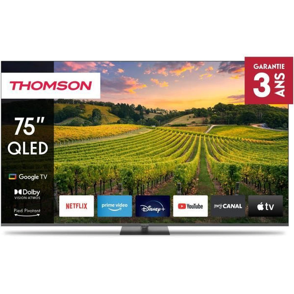 THOMSON TV QLED 75QG5C14 75" (190 cm) 4K UHD HDR10 Google TV
